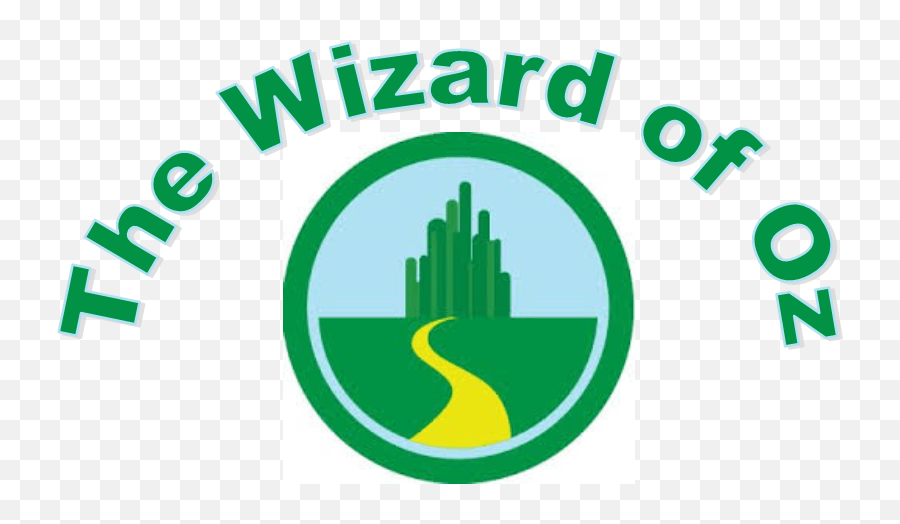 The Wizard Of Oz Logo - Public Domain Emerald City Vertical Png,Public Domain Logo
