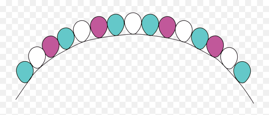 Balloon Arches Itu0027s Party Time And Rentals - Dot Png,Balloon String Png