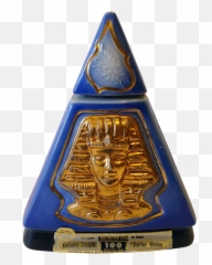 Regal China Co Jim Beam Egyptian Pyramid Decanter Png Logo