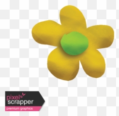 Playdough Flower 01 Graphic By Gina Jones Pixel - Dot Png,Play Dough Logo