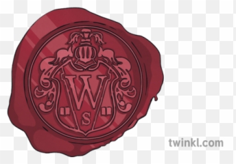 Wizard School Wax Cut Outs Letter Seal Official Magical - Fantasy Wax Seal Png,Wax Seal Png