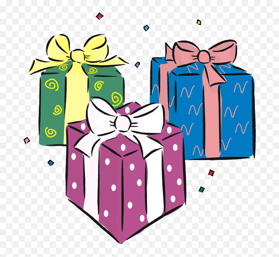 Birthday Presents Png Picture - Birthday Present Clipart Transparent,Birthday Presents Png