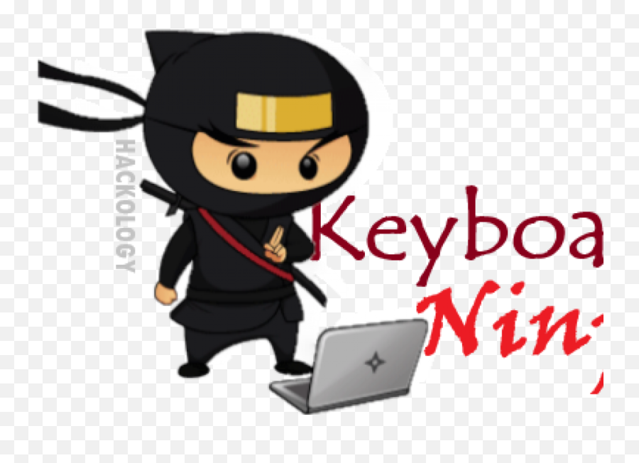 Windows Keyboard Ninja Shortcuts To Master - Fictional Character Png,Show Keyboard Icon On Taskbar Windows 10
