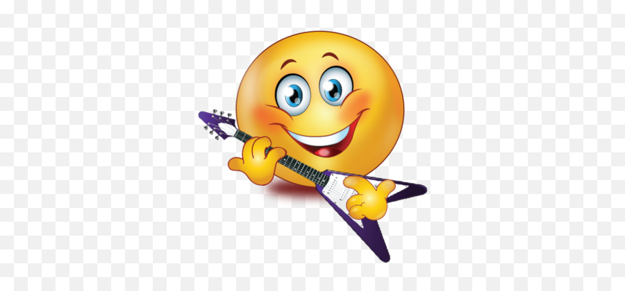 Musician Guitar Emoji - Musician Emoji Png,Facebook Icon Stickers