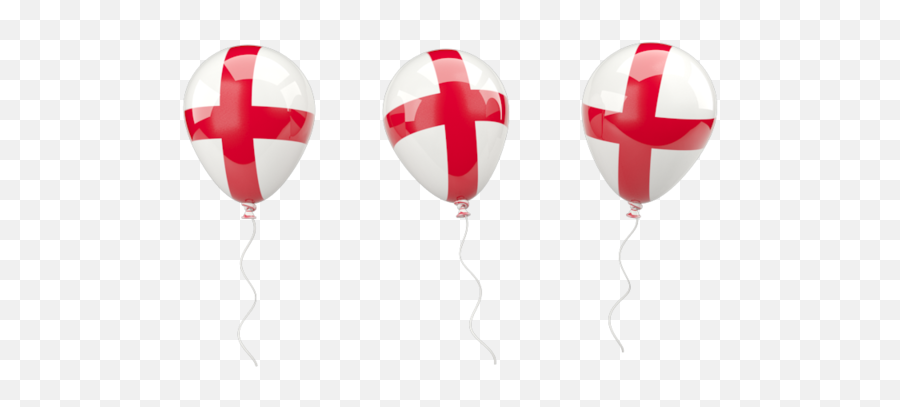 Air Balloons Illustration Of Flag England - Balloon Transparent England Flag Png,England Flag Icon
