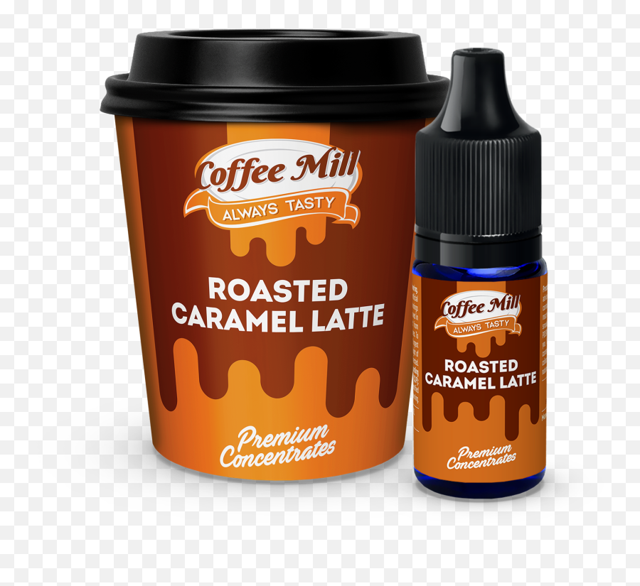 Roasted Caramel Latte Aroma 10ml - Coffee Mill Blackcurrant Cheesecake Png,Vape Smoke Png
