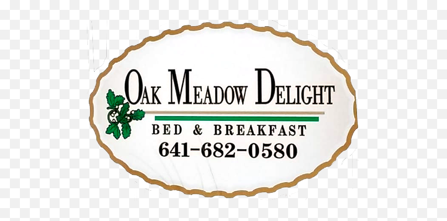 Oak Meadow Delight Bed And Breakfast In Ottumwa Iowa - Language Png,Things To Do Icon