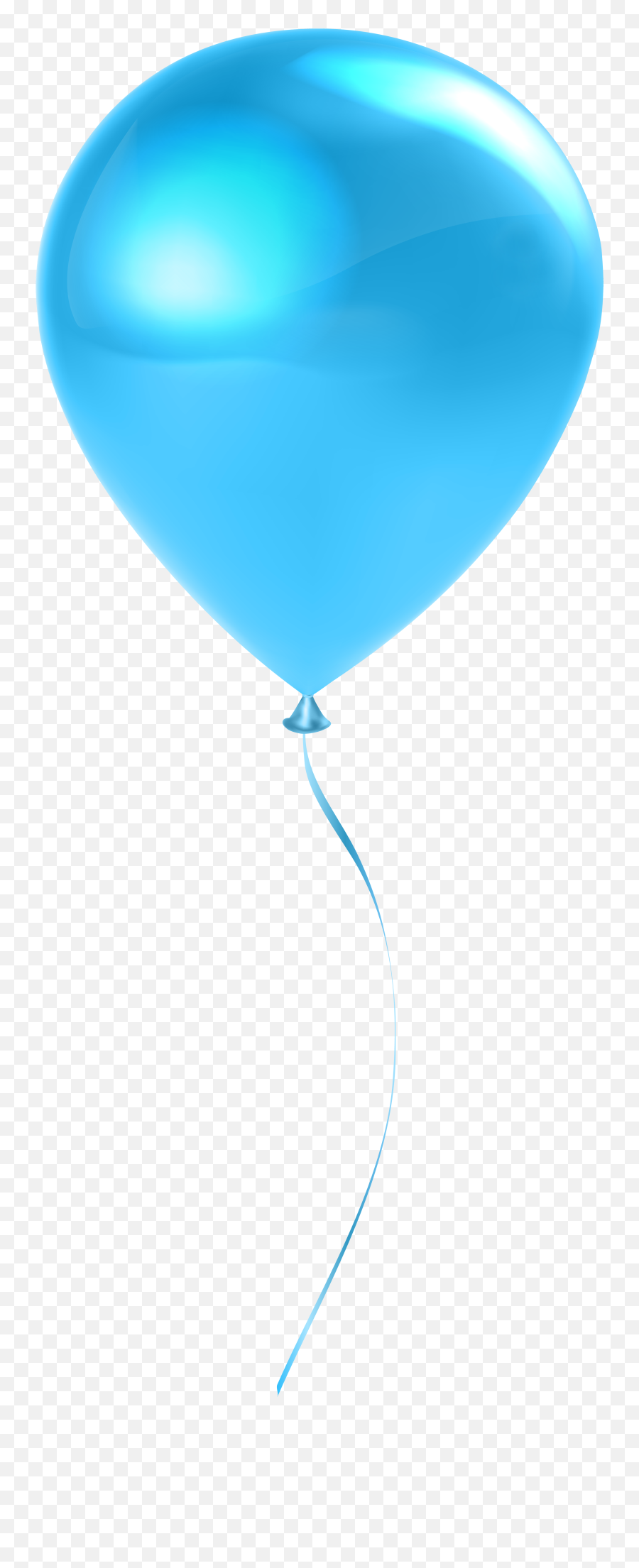 Download Hd Ballons Transparent Blue - Balloon Png,Real Balloons Png