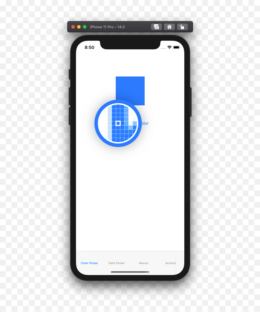 New In Ios 14 Colorpicker Datepicker Menus And Actions - React Native Webview Png,Color Selector Icon