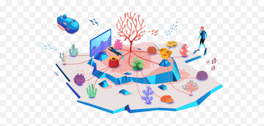 Codereef - The Ai Innovation Playground Illustration Png,Playground Png