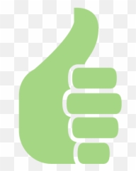 Guacamole Green Thumbs Up 3 Icon - Free Guacamole Green Thumb Up Png,Green Arrow Icon No Background