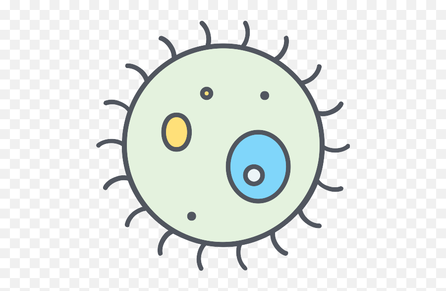 Bacteria Vector Svg Icon 62 - Png Repo Free Png Icons Sun Outline Images For Kids,Bacteria Icon