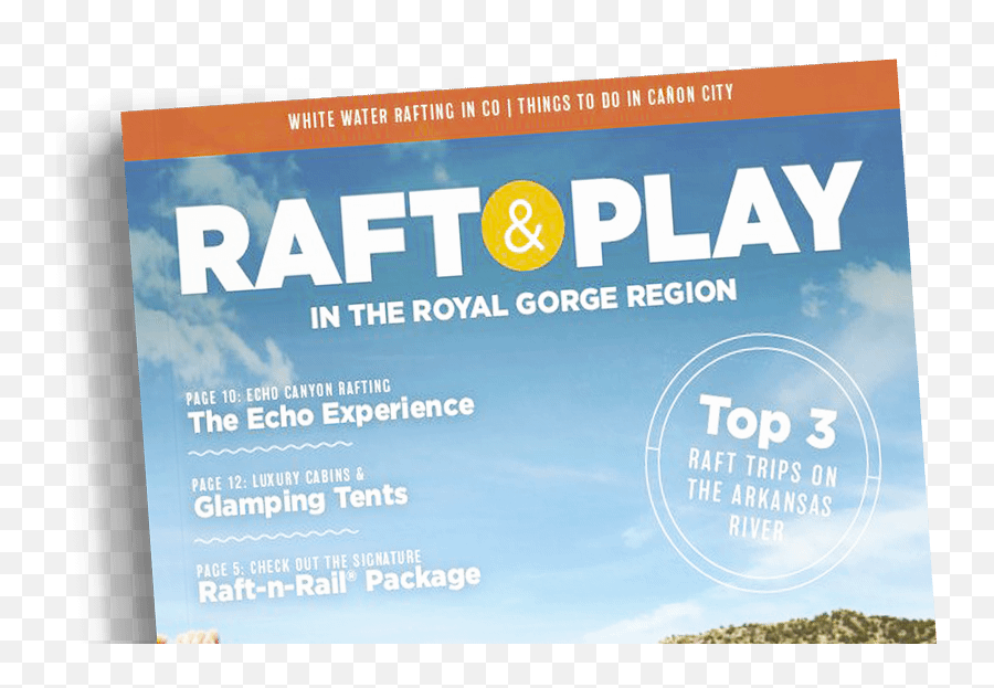 Colorado Rafting Magazine Raft Echo - Cimigiu Park Png,Raft Icon
