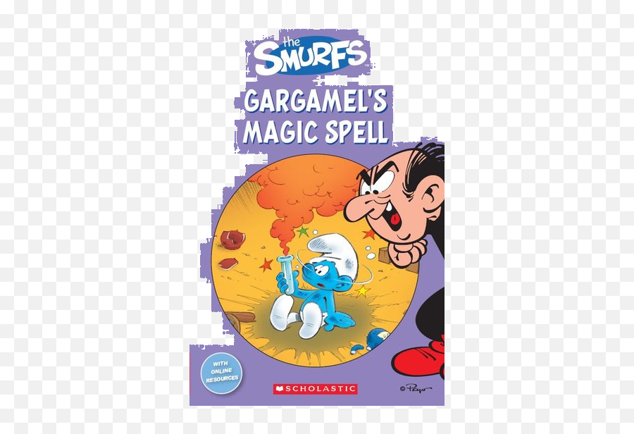 The Smurfs Gargamelu0027s Magic Spell - The Magic Spell Png,Smurfs Png