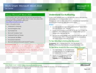 Doc About Microsoft Word 2010 Tini Sulastri - Academiaedu Vertical png