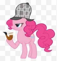Pinkie Pie Wearing Cap - My Little Pony Detective Png,Pinkie Pie Png