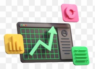 Premium Stock Market 3d Illustration Download In Png Obj Or - Stocks 3d