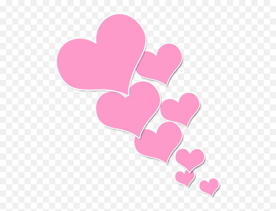 Pink Color Heart Clip Art - Pink Heart Png Download 851 Transparent Clipart Pink Heart,Pink Hearts Png