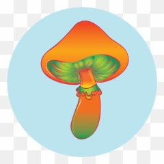 Another Year Of Pharma - Trippy Mushroom Drawing png