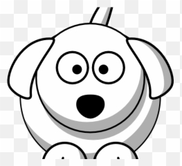 Boxer - Dogfaceoutlinedog Clipart Panda Free Clipart Images Black And White Clip Art Dog Png,Dog Face Icon