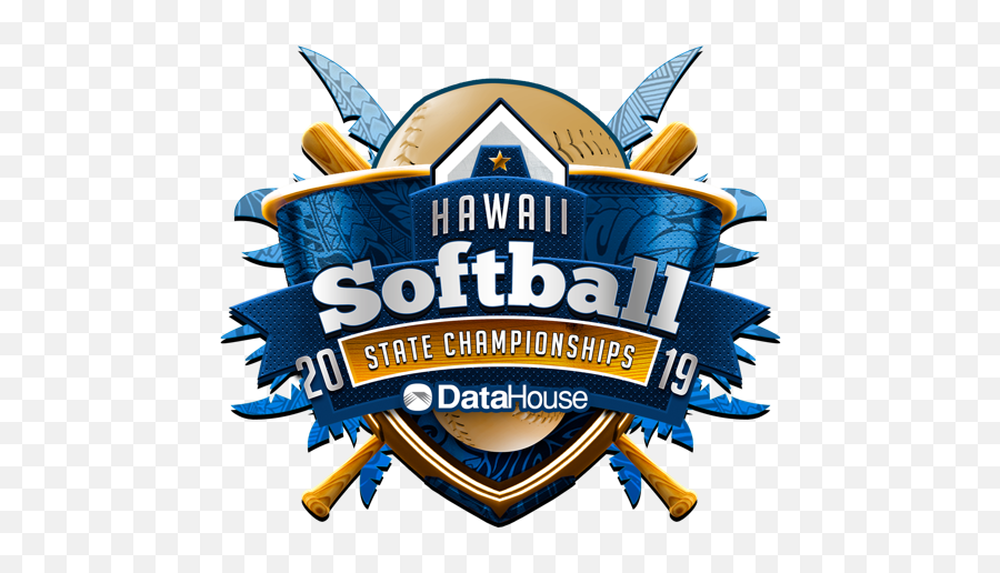 Hhsaa Softball - 2019 Datahouse Hhsaa Division I U0026 Ii Emblem Png,Softball Png