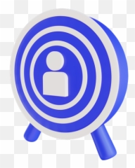 Audience Target 3d Illustrations Designs Images Vectors - Vertical png