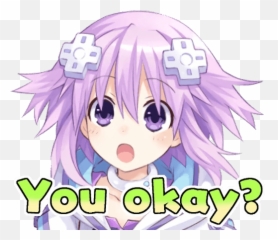 Nep - Stickers Neptune Telegram English Steam Hyperdimension Neptunia Background png