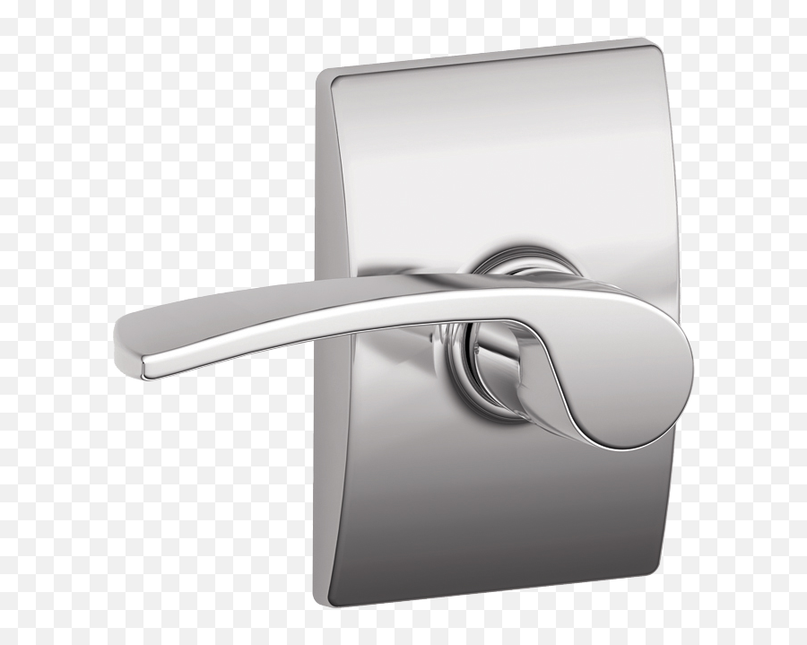Bright Chrome Finish - Solid Png,Chrome Lock Icon