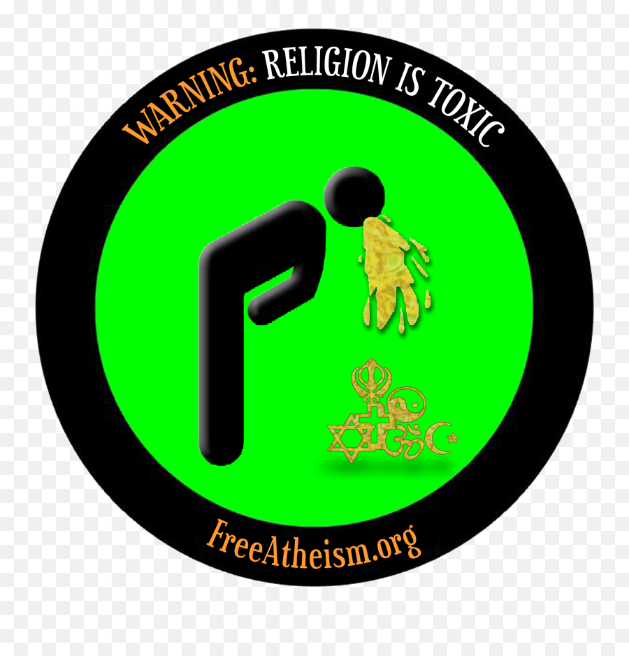 Download Hd Toxic Png - Atheist Patches,Toxic Png