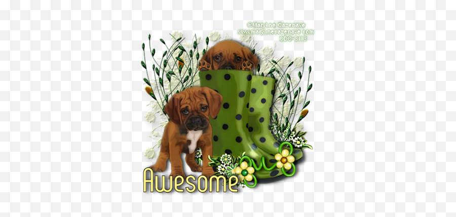 Photo Awesomebgwaitingforspringmcpng Freebies Album - Puppy,Waiting Png