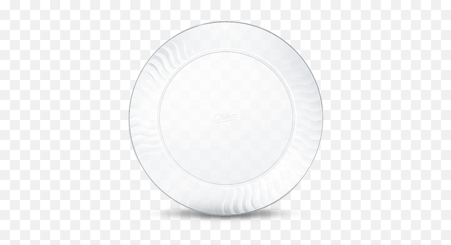 Disposable Plastic Dinner Plates Chinet - Plate Png,Dinner Plate Png