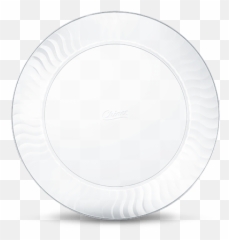 Disposable Plastic Dinner Plates Chinet - Plate Png,Dinner Plate Png