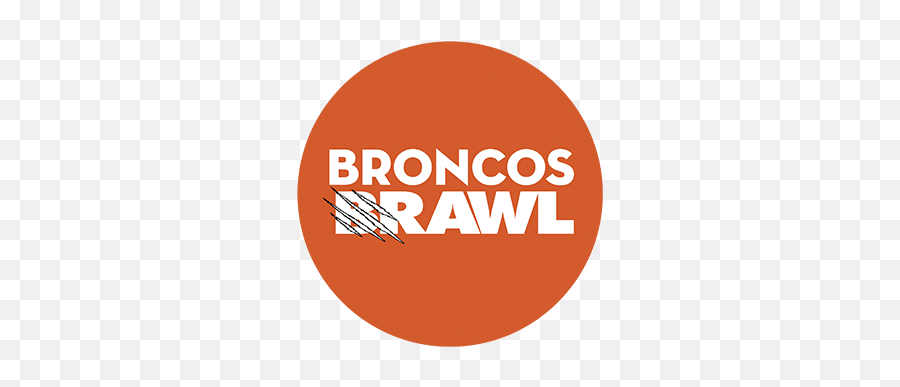 Broncos Brawl Dsgn Tree - Circle Png,Broncos Png