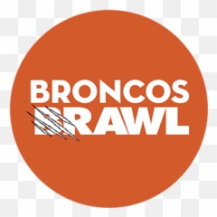 Broncos Brawl Dsgn Tree - Circle Png,Broncos Png