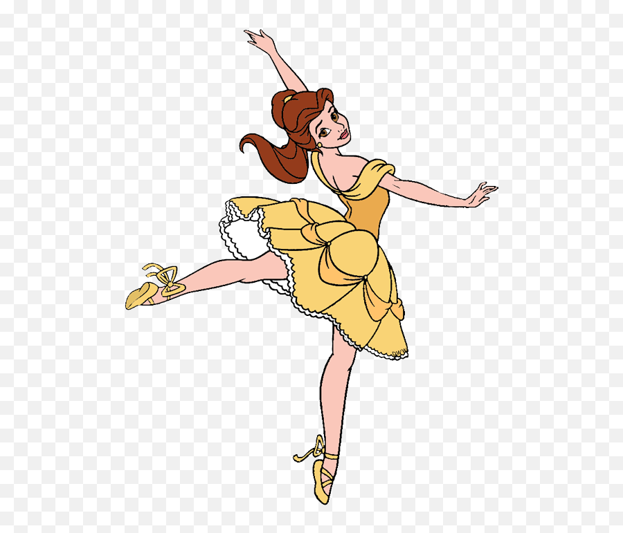 Belle Silhouette Png - Disney Cartoon Dance Png Png Cartoon Dance Transparent Background,Ballerina Silhouette Png