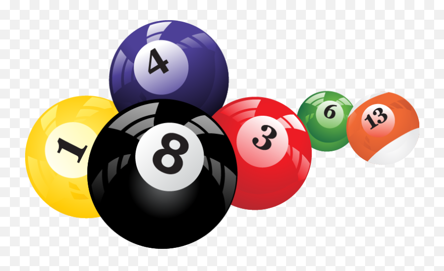 Billiard Balls Png - Transparent Background Billiard Balls Png,Balls Png
