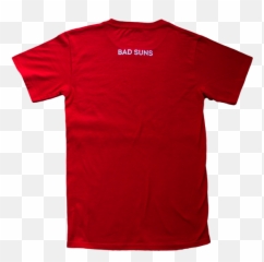 Red Shirt Png 1 Image - T Shirt Design Left Side,Red Shirt Png