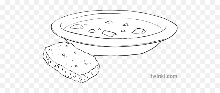 Ghetto Rations Black And White Illustration - Twinkl May I Drink Water Png,Nazi Armband Png
