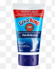 Pain Relieving Foot Cream - Gold Bond Foot Powder Png,Feet Transparent