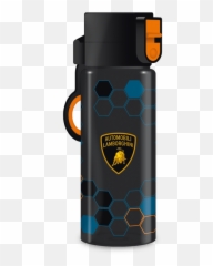 Lamborghini Logo - luxe drinkfles 475 ml Blauw png