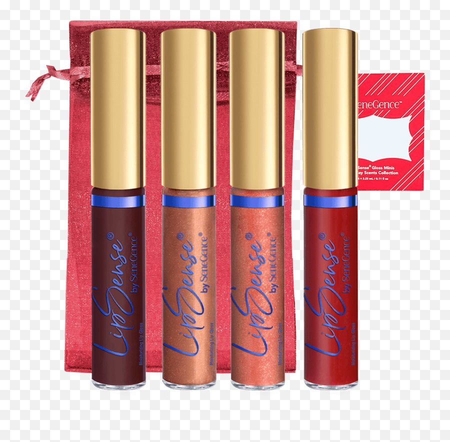 Lip Gloss Minis Holiday Scents - Lip Care Png,Gloss Png