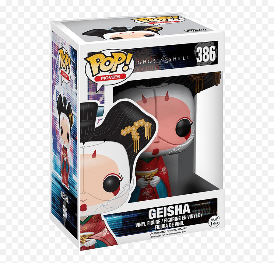 Ghost In The Shell Png - Geisha Funko Pop,Ghost In The Shell Png