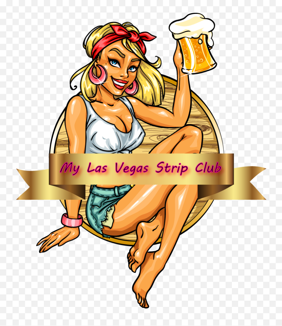 My Las Vegas Strip Club - Pin Up Girl Beer Png Clipart Tattoo Woman Beer,Stripper Png