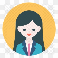 Office Lady Icon - Office Lady Icon Png,Lady Png