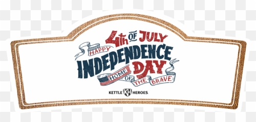 Download Hd Happy 4th Of July Transparent Png Image - Label
