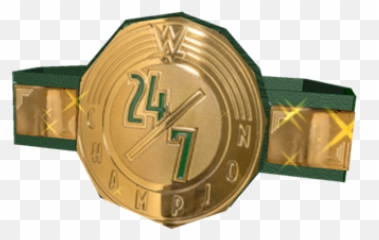 Wwe 247 Championship Belt - Roblox Wwe Png
