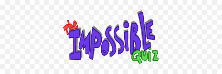 The Impossible Quiz Logo - Impossible Quiz Png,Quiz Logo Games