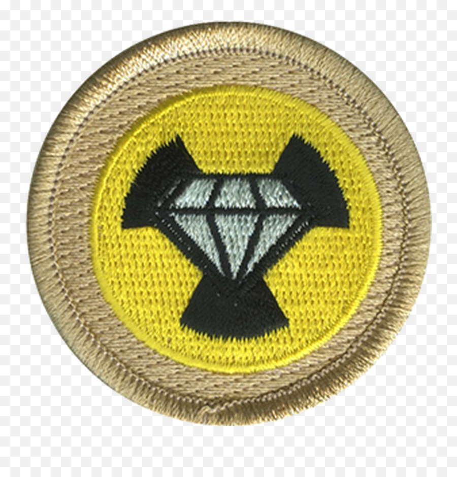 Rad Radioactive Diamond Patrol Patch - Emblem Png,Radioactive Logo