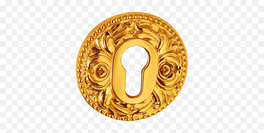 Buy Yale Key Hole Escutcheon - Old Gold Finish Norcia Salice Paolo Escutcheon Png,Key Hole Png