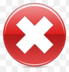 Cancel Icon - Error png